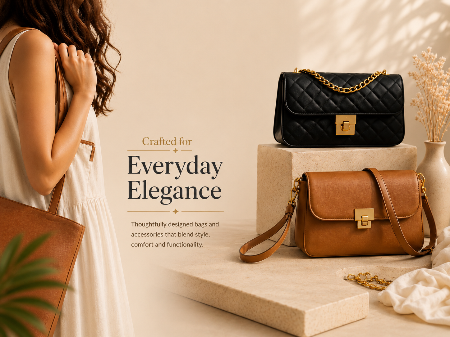 Women Handbags Collage