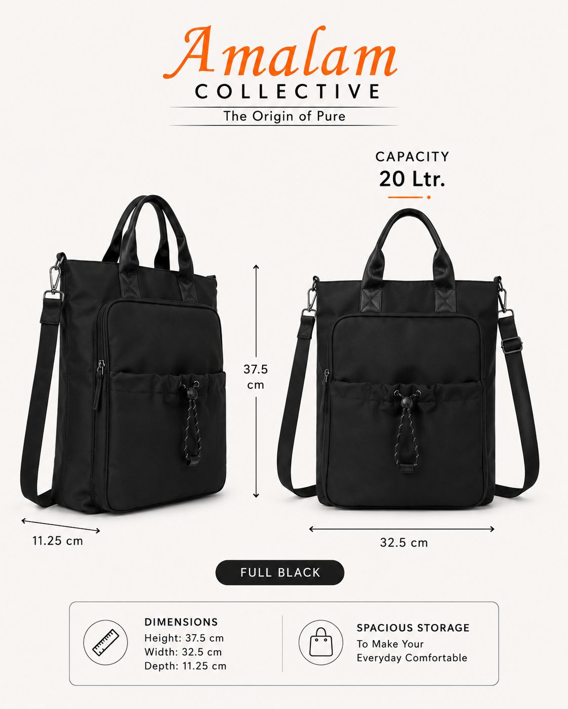 Voyage Versa Tote Backpack