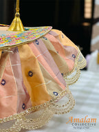 Chourang Asaan for God/Goddess: Size 10*10 Inches.