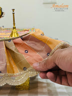 Chourang Asaan for God/Goddess: Size 10*10 Inches.