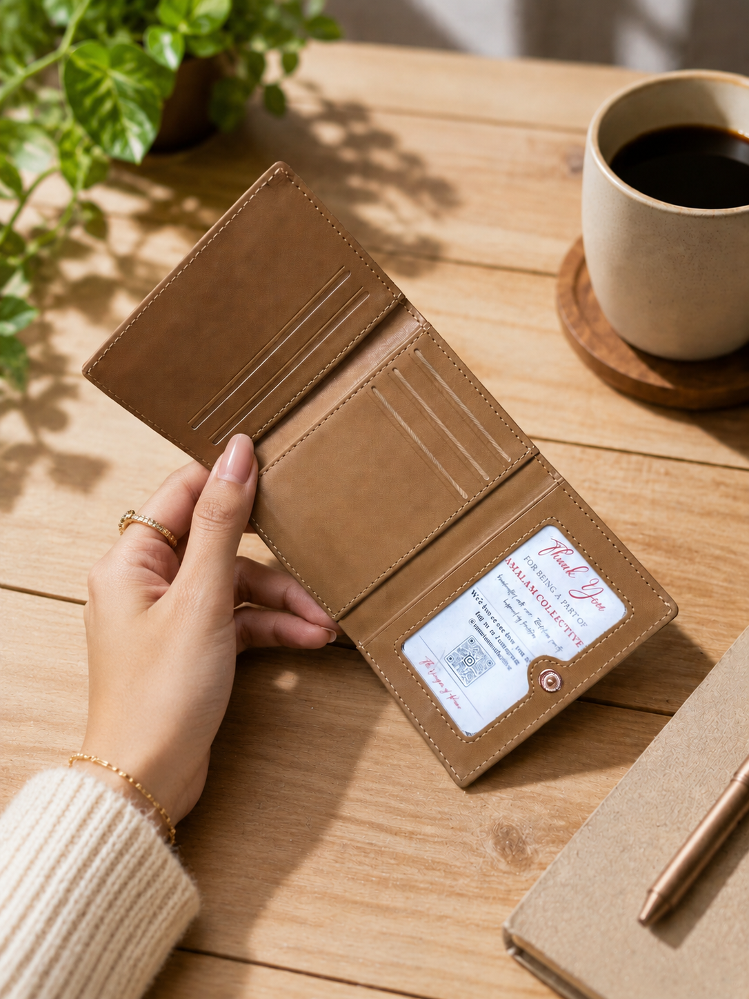 Elegant Bow Mini Wallet