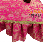 Magenta Pink Chourang Asaan for Temple(Size 14*14 Inches)