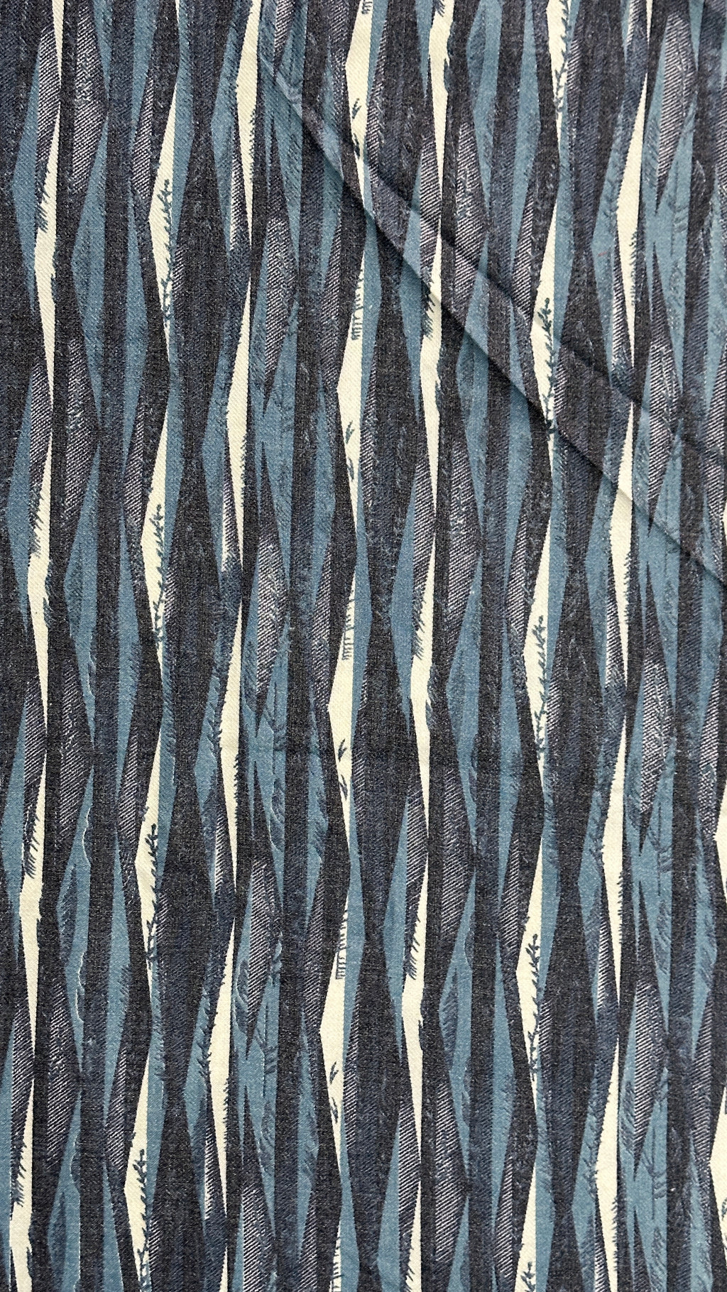 Heritage Bloom Floral Woolen Un-Stitched Fabric.