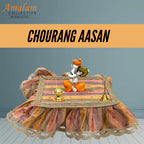 Chourang Asaan for God/Goddess: Size 10*10 Inches.