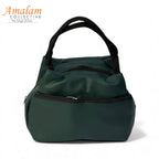 Compact Zip-Top Handbag with Dual Handles – Everyday Utility Bag