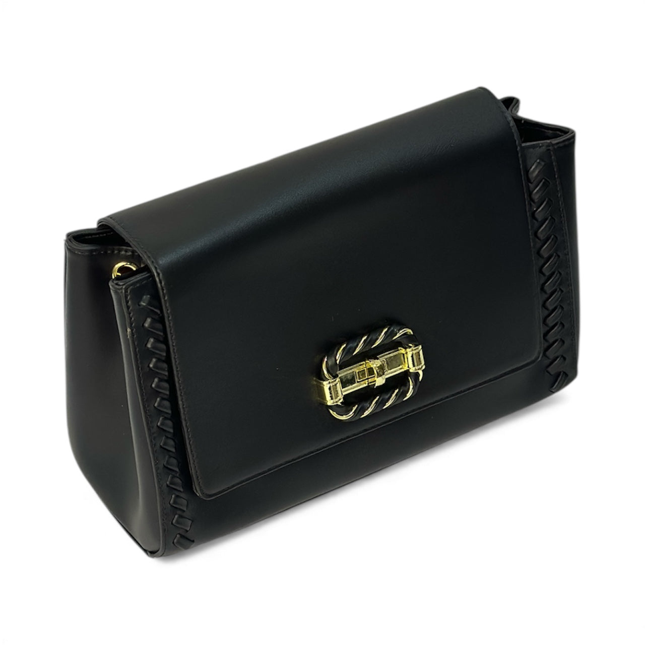 Elegant Chain Detail Top-Handle Bag