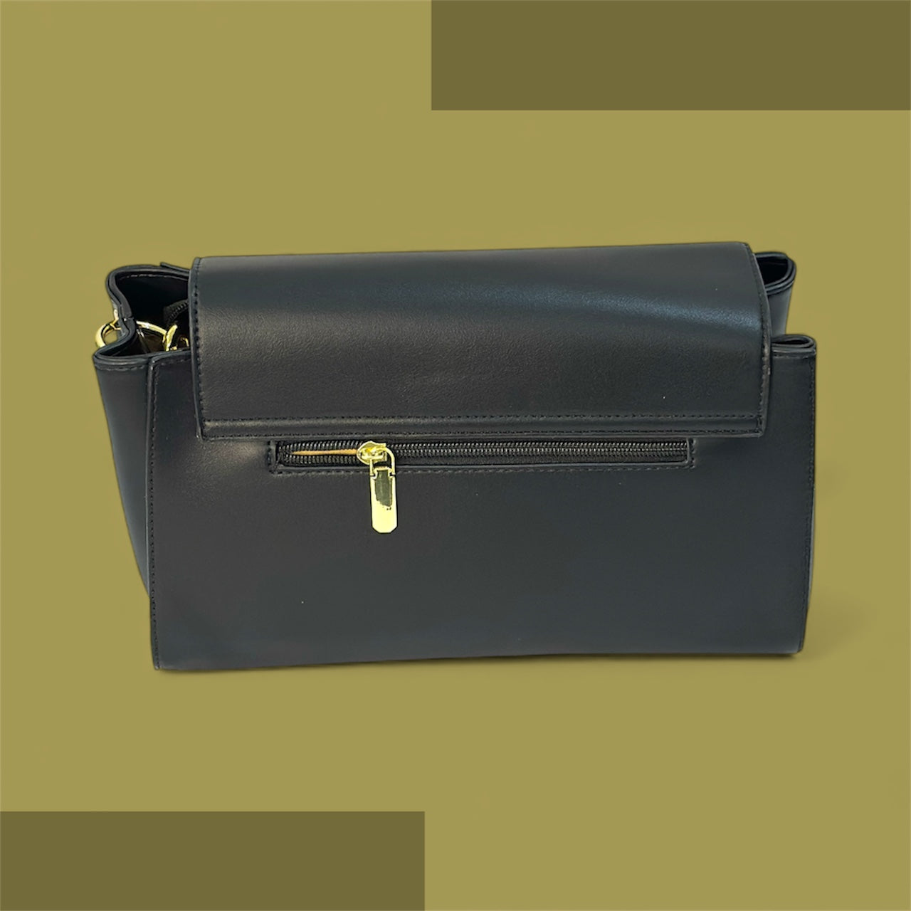 Elegant Chain Detail Top-Handle Bag