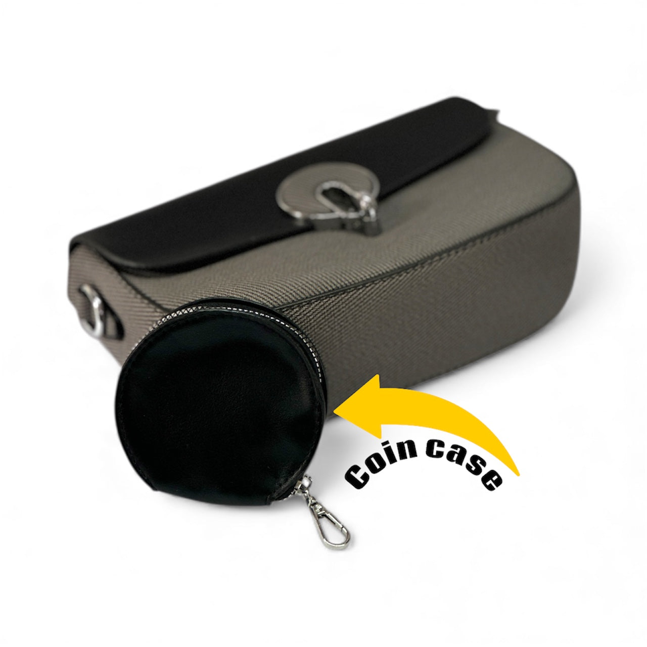 Modern Bag with Detachable Coin Case – Compact Utility Bag
