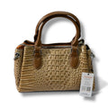 Luxury Croc-Embossed Top Handle Handbag – Classic Structured Satchel