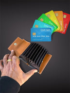 Slim Multi-Card Accordion Wallet