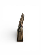 Amalam Collective Canvas Tote Bag with Chain Detail – Elegant Everyday Carry