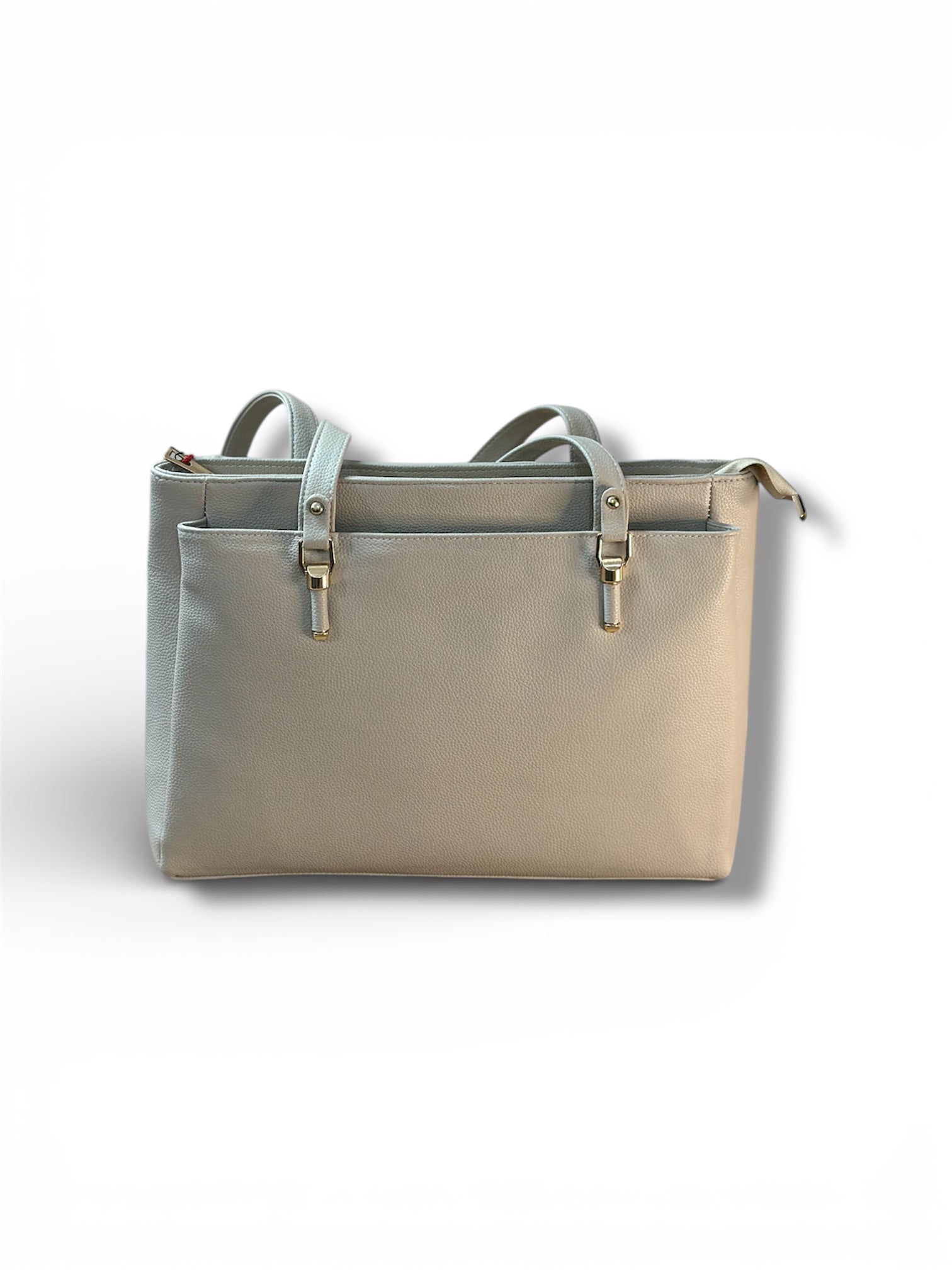 Ladies Tote Handbag Made with Polyurethane Leather