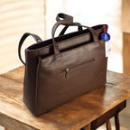 Ladies Tote Handbag Made with Polyurethane Leather