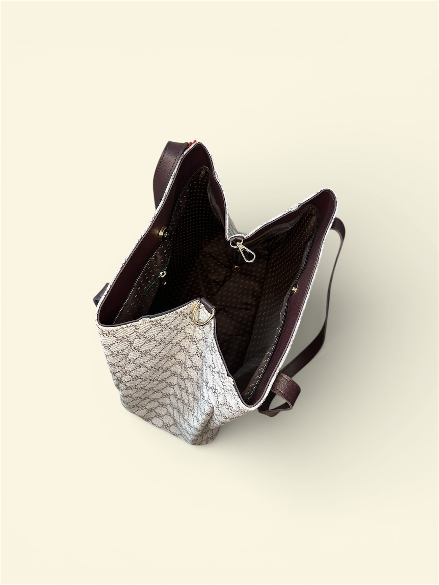 Combo Tote Bag with Matching Pouch (Expandable Design)