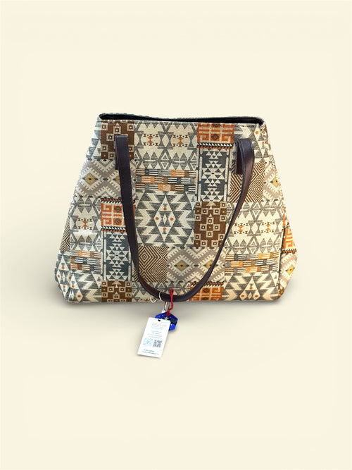 Combo Tote Bag with Matching Pouch (Expandable Design)