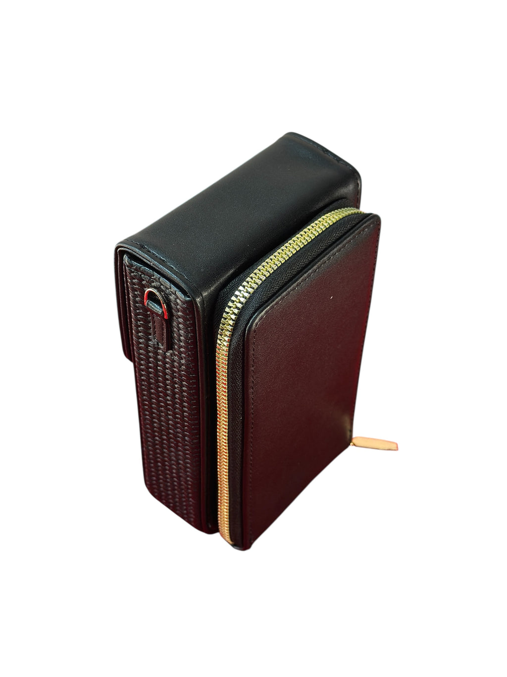 Mini Phone Wallet Sling Bag with Zip Wallet & Flap Closure