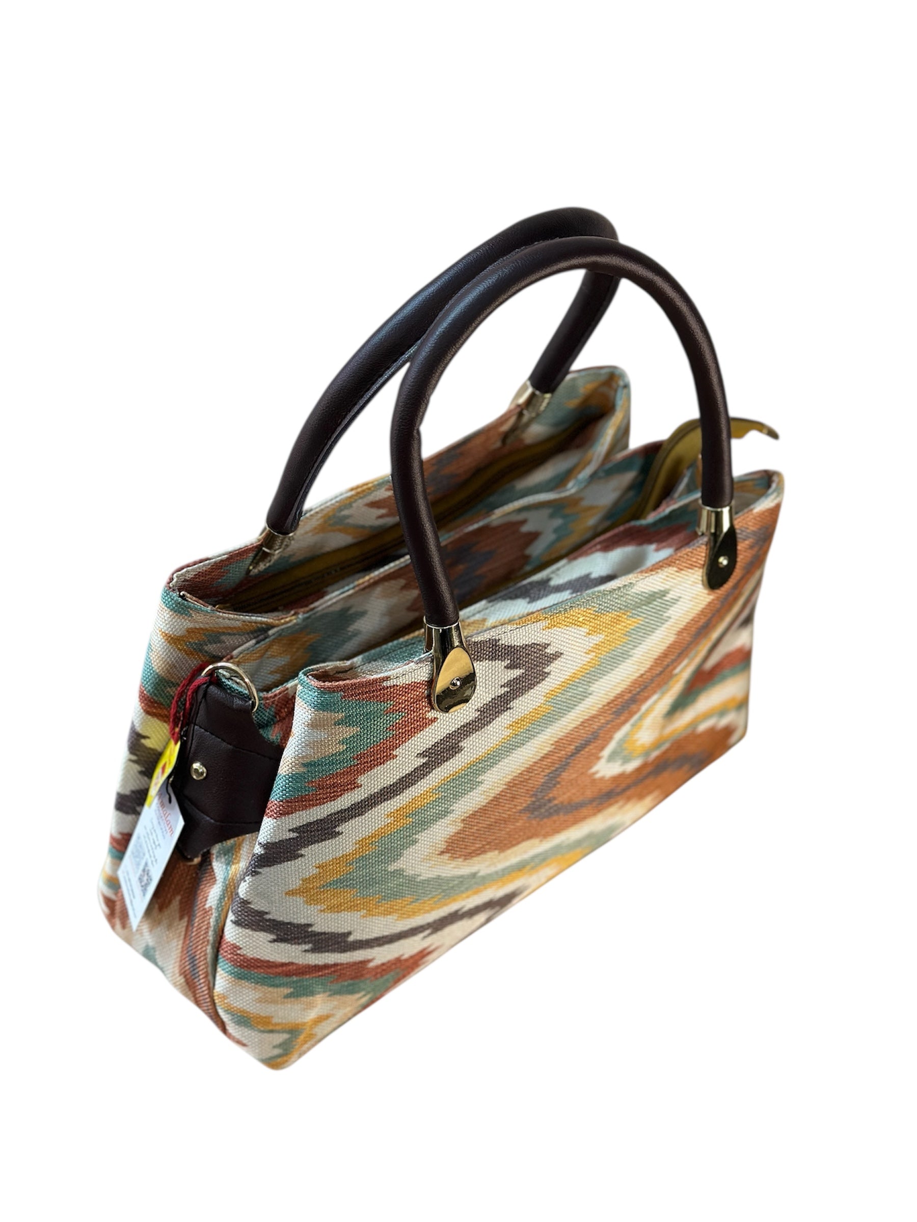 Premium Tote Bag with Zip Closures & Padded Handles