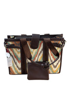 Laptop Tote Bag with Detachable Pouch
