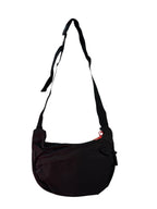 Unisex Black Crossbody Sling Bag – Adjustable Strap Travel Pouch