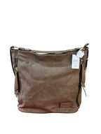 Classic Brown Leather Shoulder Bag – Elegant Daily Carry with Handle + Strap