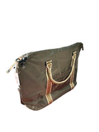 Large Capacity Shoulder Tote Bag – Olive Green Lightweight Travel