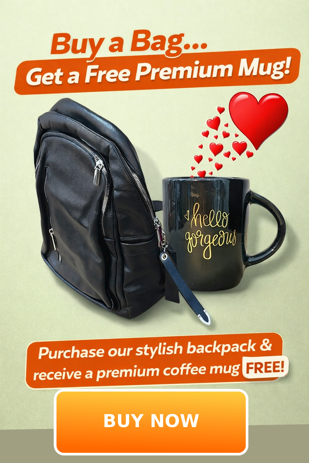 Urban Luxe Everyday Backpack