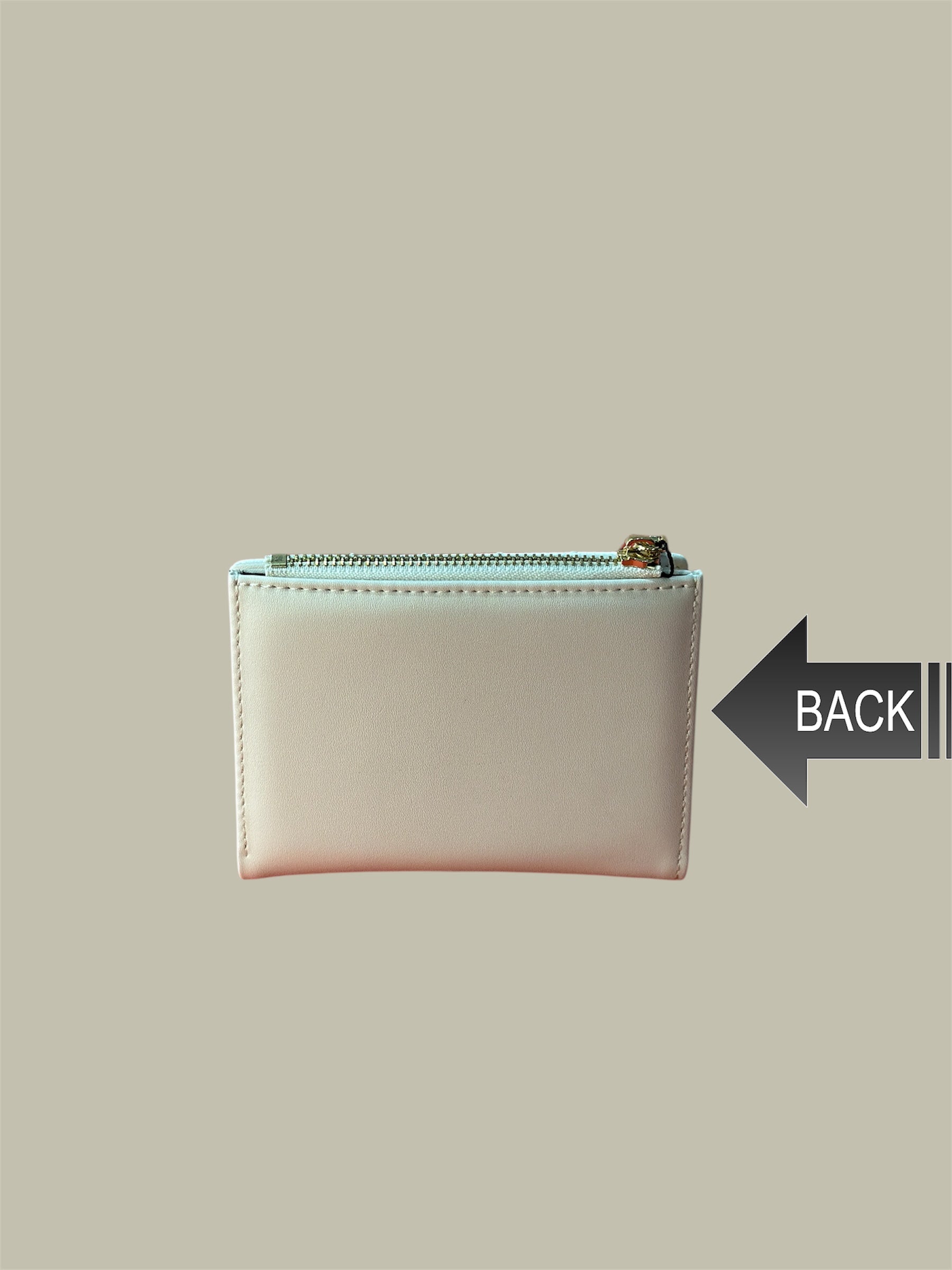 Classic Compact Women’s Wallet – Elegant PU Leather Mini Purse with Zipper Coin Pocket & Multi Card Slots