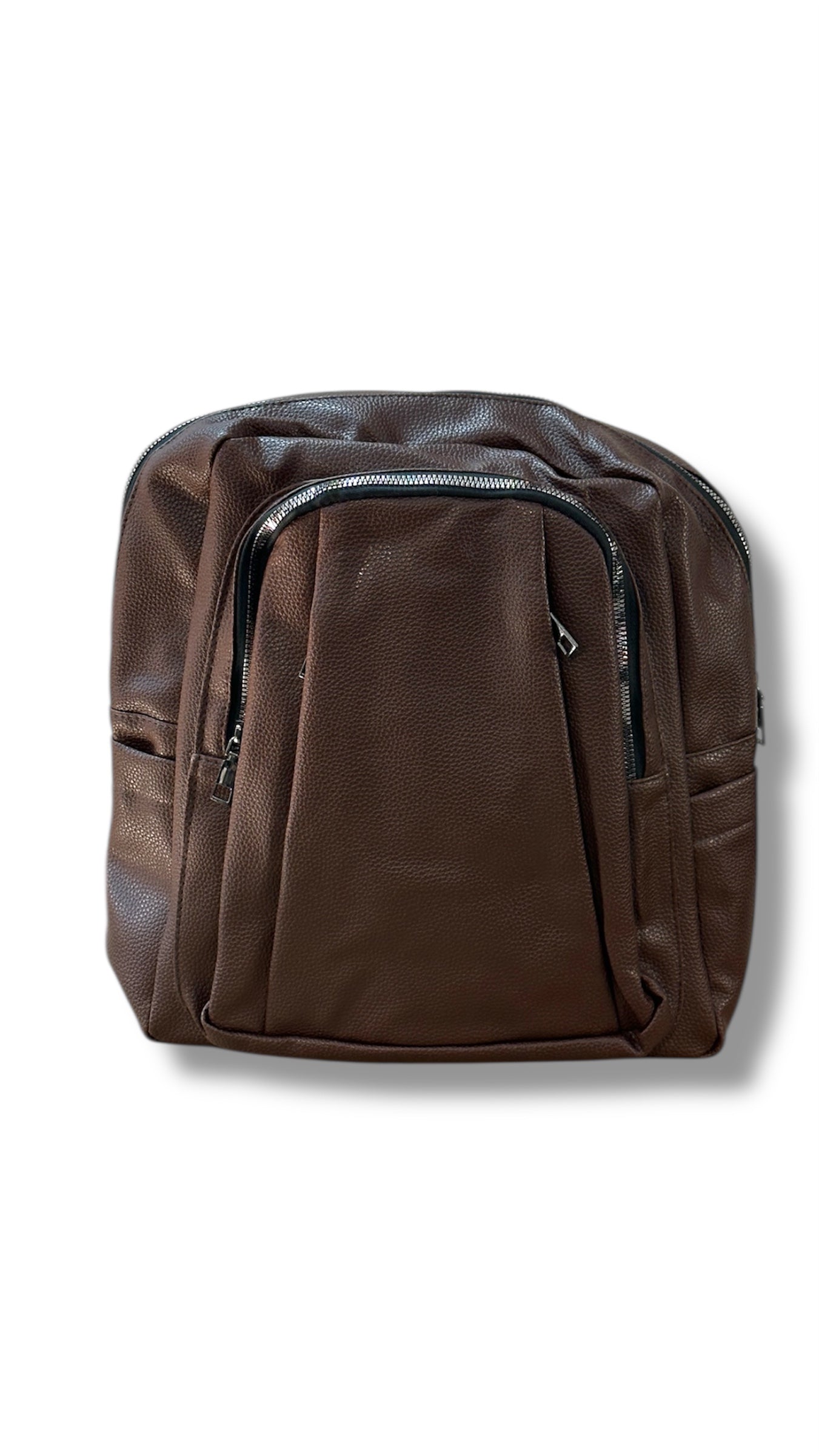 Classic Backpack with Front Zip Pocket