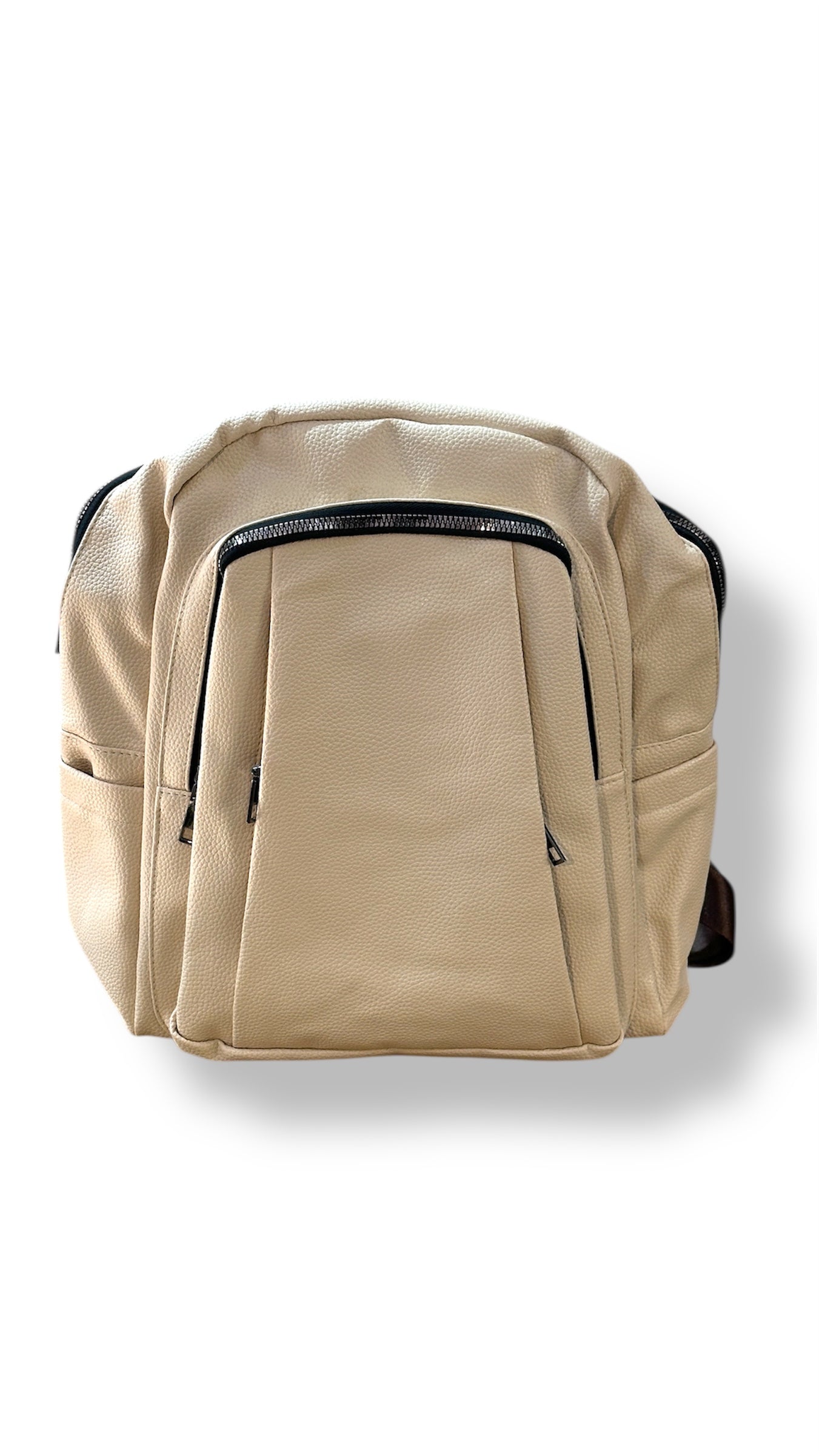 Classic Backpack with Front Zip Pocket