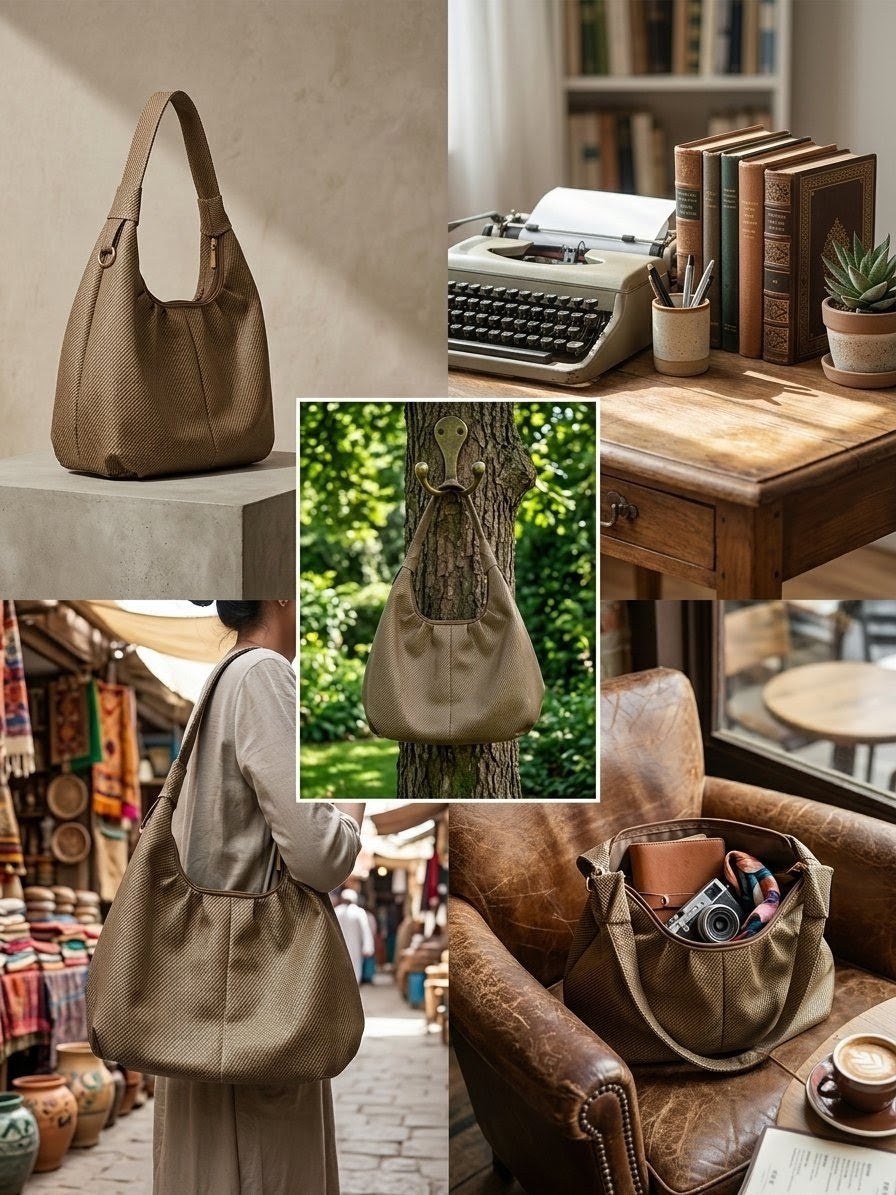 Sharni Textured Tote Bag – Elegant Everyday & Office Handbag