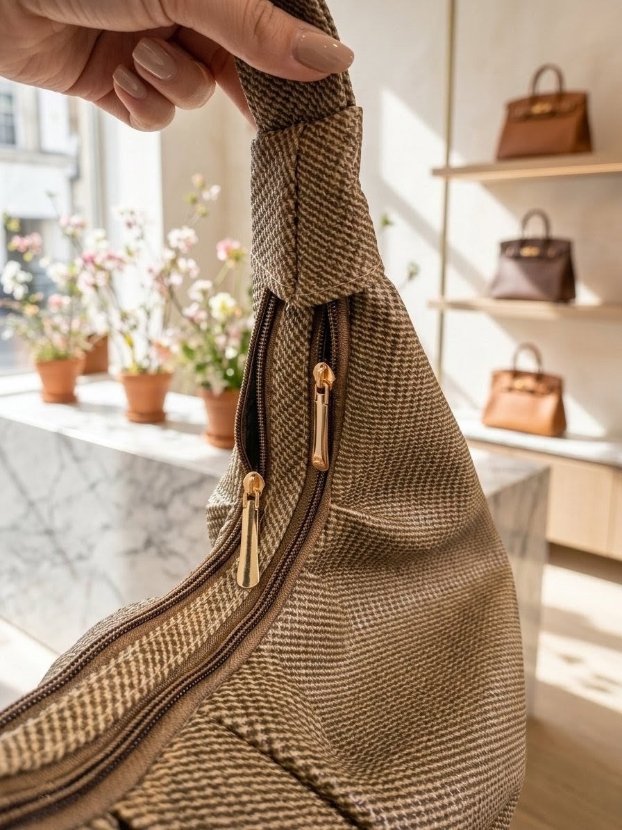 Sharni Textured Tote Bag – Elegant Everyday & Office Handbag