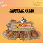 Chourang Asaan for God/Goddess: Size 10*10 Inches.